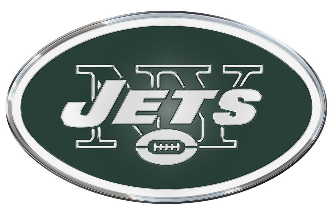 New York Jets Auto Emblem - Color