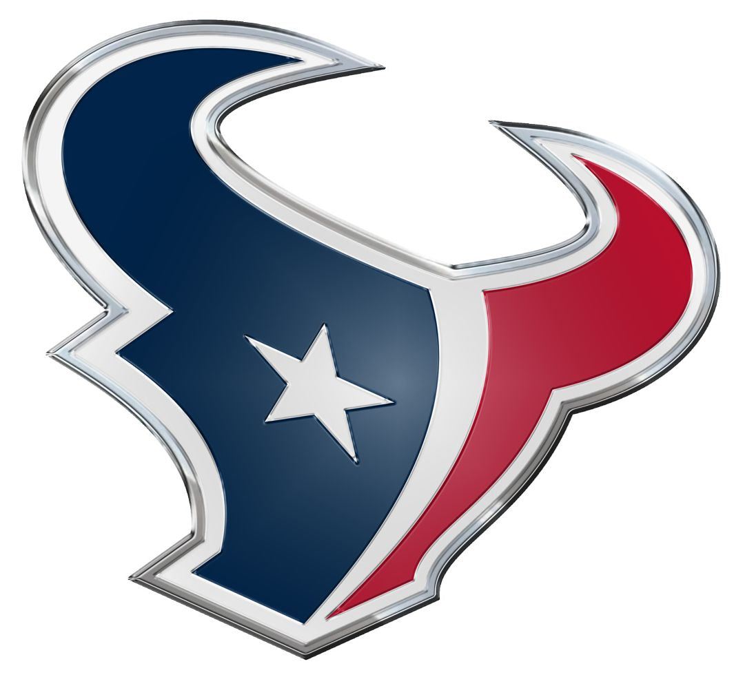 Houston Texans Auto Emblem - Color – Radical Retro & Rags