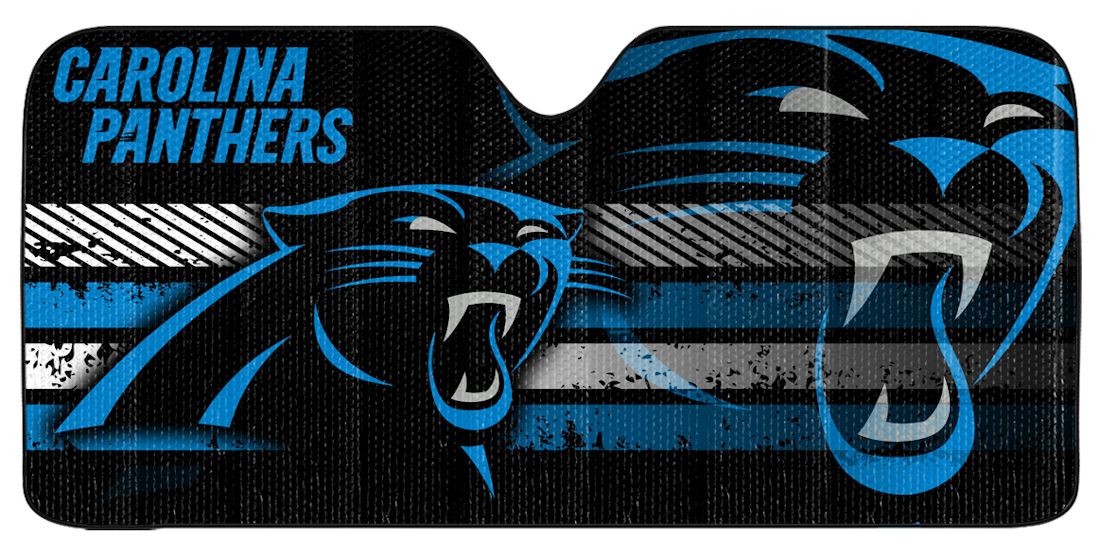 Carolina Panthers Auto Sun Shade - 59"x27"