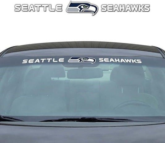 Seattle Seahawks Decal 35x4 Windshield Style