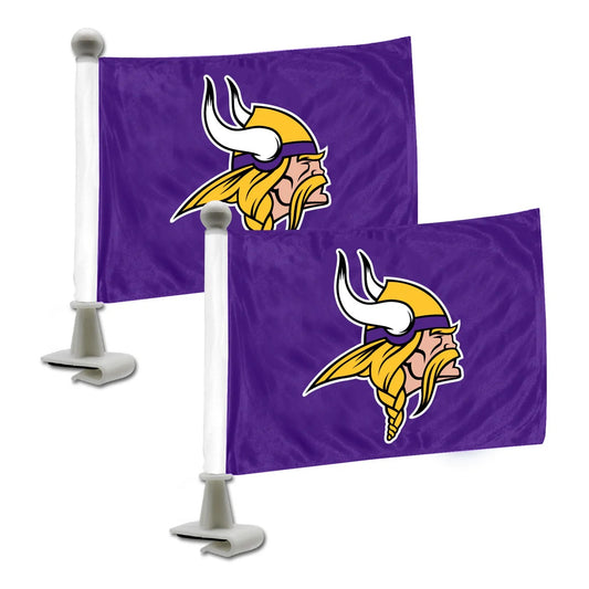 Minnesota Vikings Flag Set 2 Piece Ambassador Style