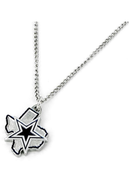 Dallas Cowboys Necklace State Design
