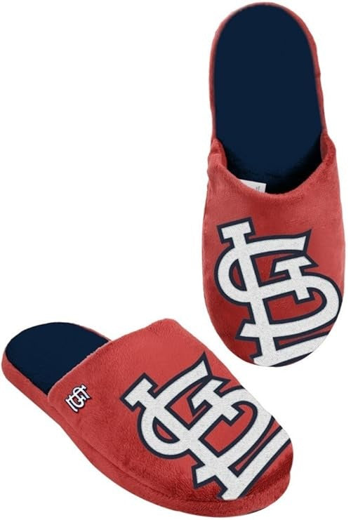 St. Louis Cardinals Slipper - Men Big Logo  (1 Pair) - M