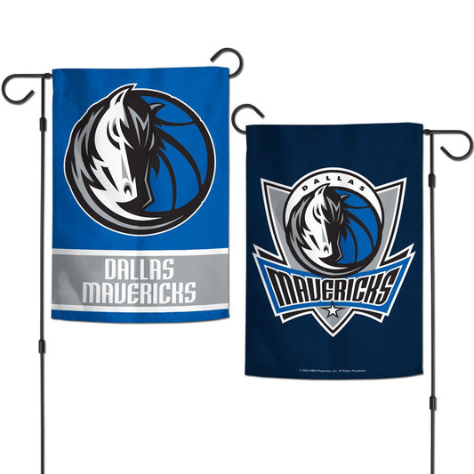 Dallas Mavericks Flag 12x18 Garden Style 2 Sided - Special Order