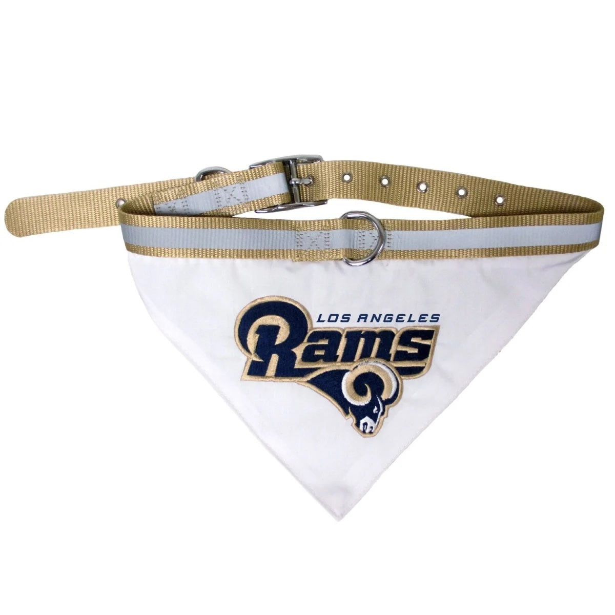 Los Angeles Rams Pet Bandanna Size S