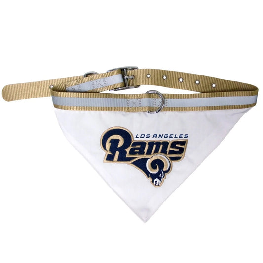 Los Angeles Rams Pet Bandanna Size S