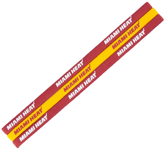Miami Heat Elastic Headbands