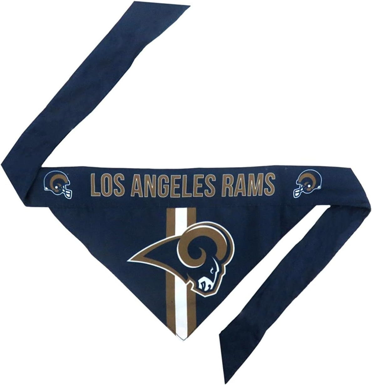 Los Angeles Rams Pet Bandanna Size XL
