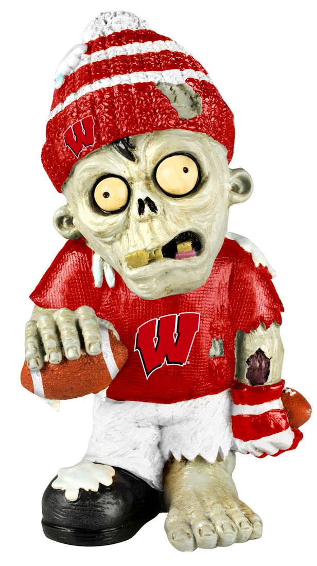 Wisconsin Badgers Zombie Figurine - Thematic CO