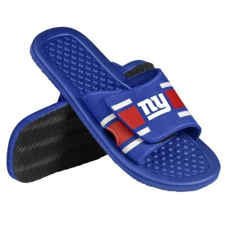 New York Giants Men Stripe Sport Slide - (1 Pair) - M