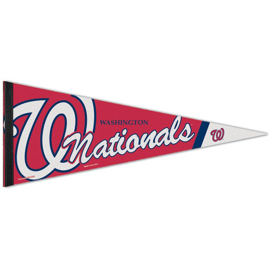 Washington Nationals Pennant 12x30 Premium Style Alternate Design