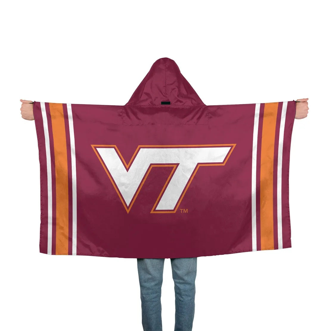 Virginia Tech Hokies Hoodie Flag