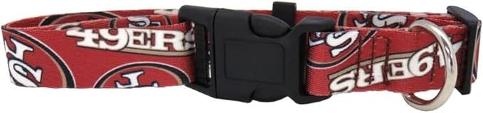 San Francisco 49ers Pet Collar Size L