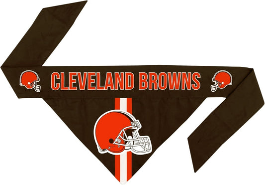 Cleveland Browns Pet Bandanna Size M Alternate