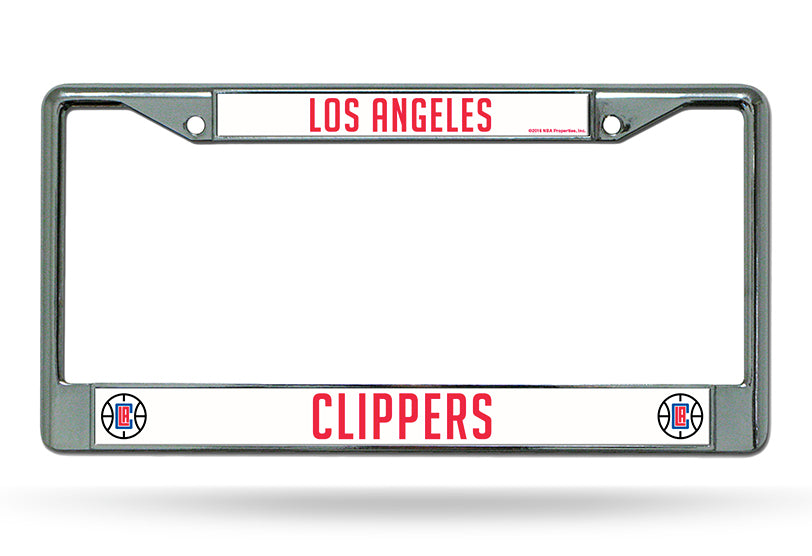 Los Angeles Clippers License Plate Frame Chrome - Special Order