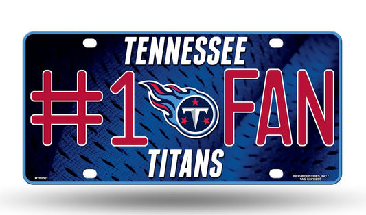 Tennessee Titans License Plate #1 Fan