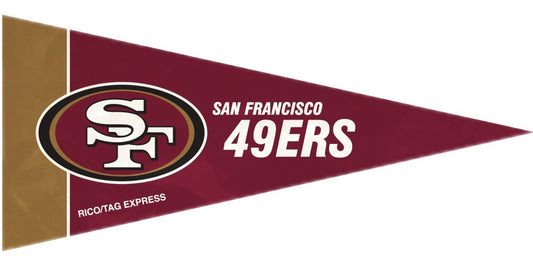 San Francisco 49ers Pennant Set Mini 8 Piece