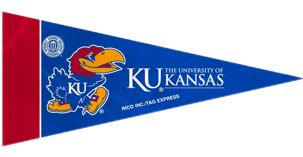 Kansas Jayhawks Pennant Set Mini 8 Piece