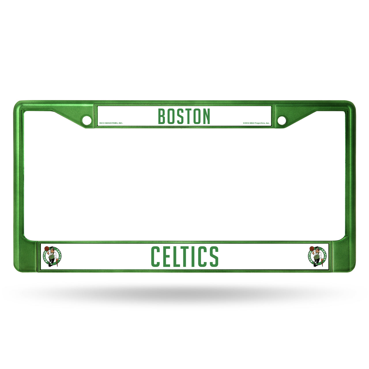 Boston Celtics License Plate Frame Metal Green - Special Order