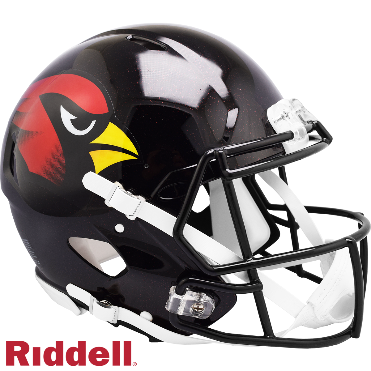 Arizona Cardinals Helmet Riddell Authentic Full Size Speed Style On-Field Alternate - Special Order