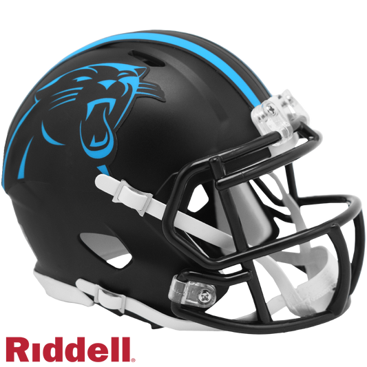 Carolina Panthers Helmet Riddell Replica Mini Speed Style On-Field Alternate Periodic Restock