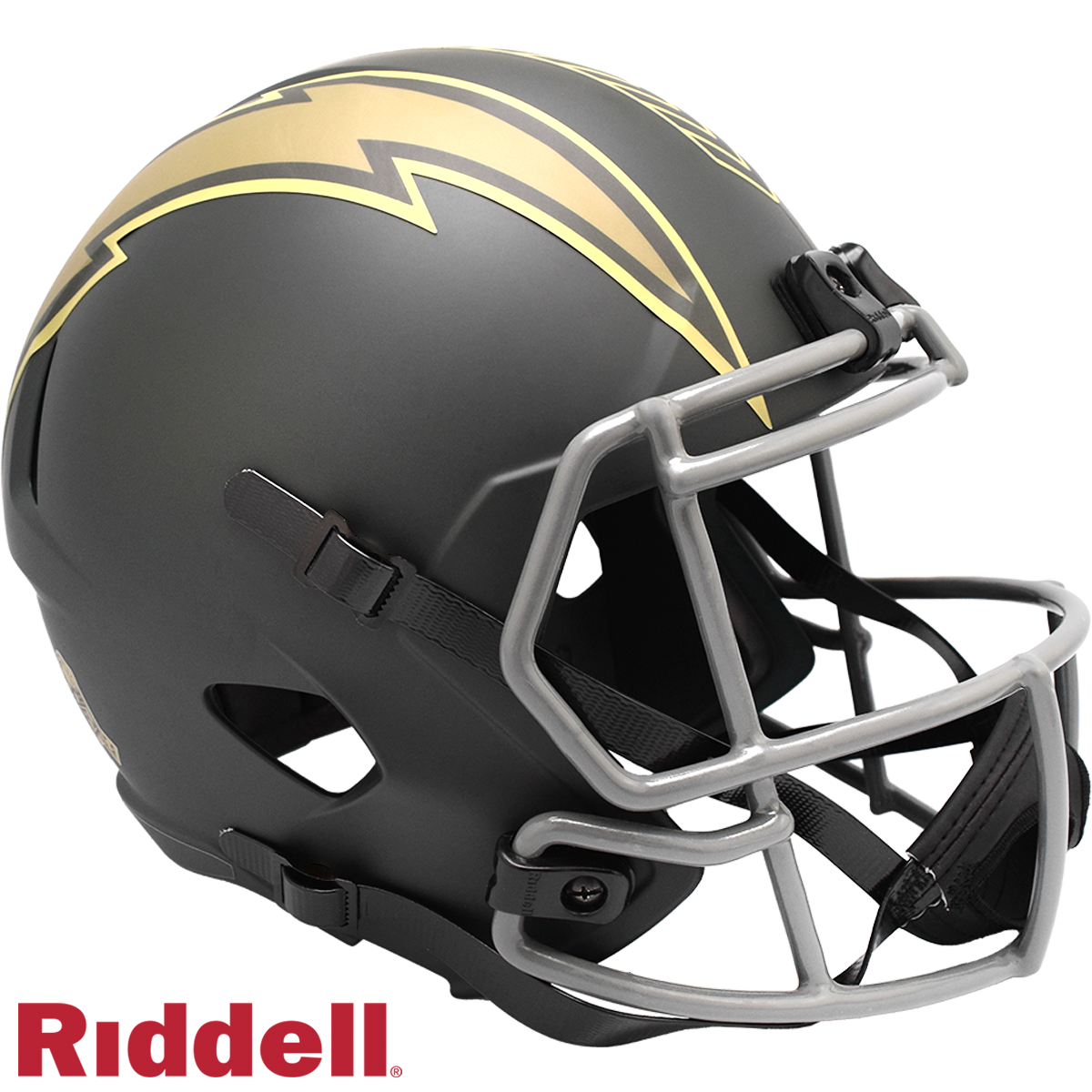 Los Angeles Chargers Helmet Riddell Replica Full Size Speed Style Salute To Service 2025