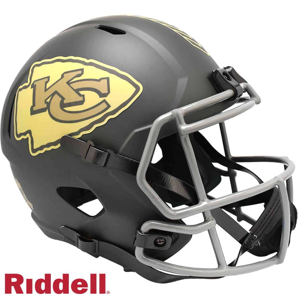 Kansas City Chiefs Helmet Riddell Replica Full Size Speed Style Salute To Service 2025
