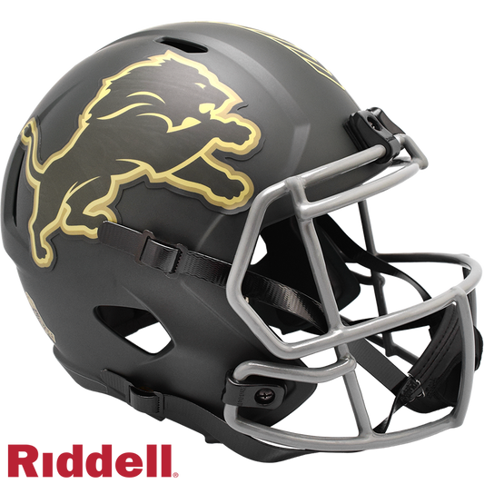 Detroit Lions Helmet Riddell Replica Full Size Speed Style Salute To Service 2025