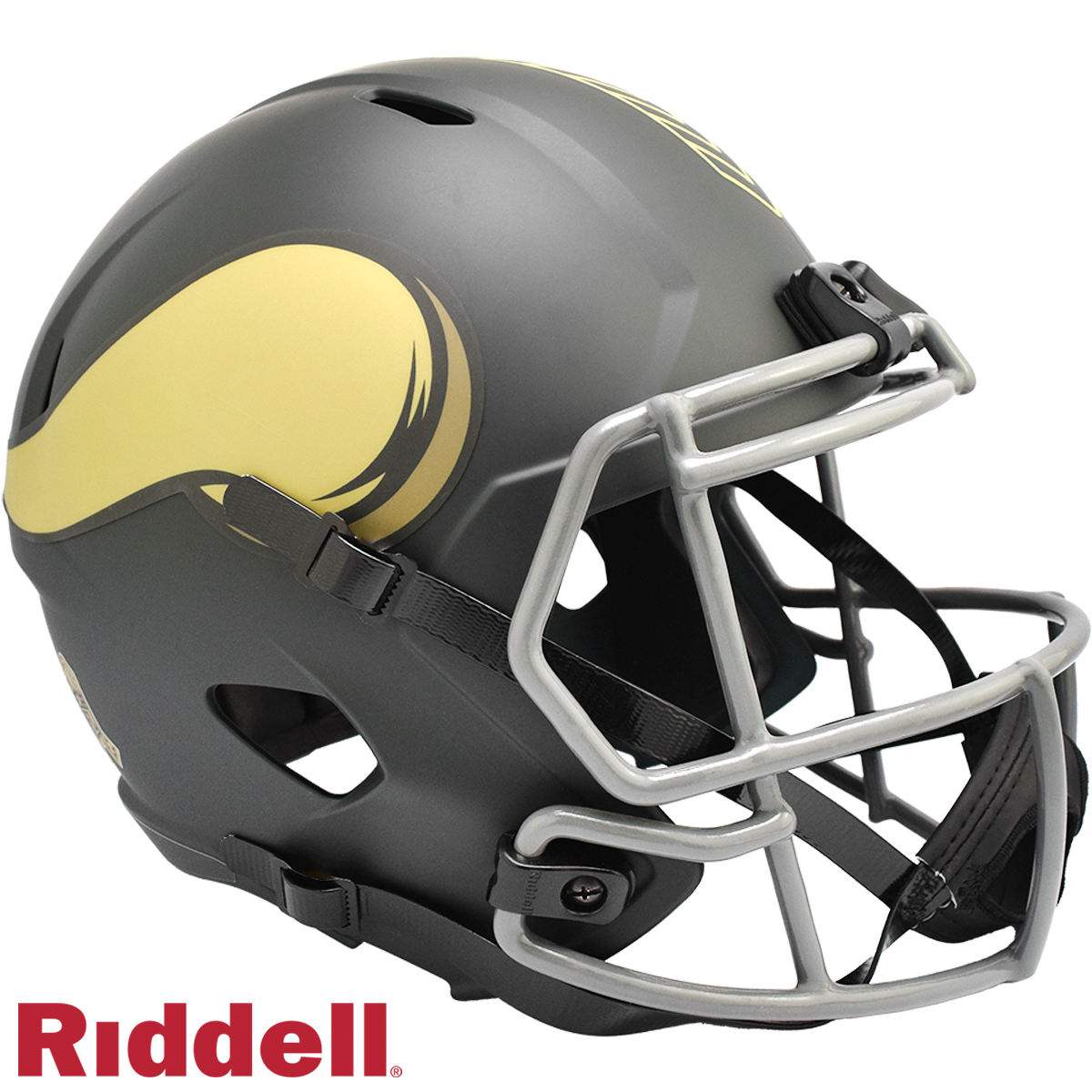 Minnesota Vikings Helmet Riddell Replica Full Size Speed Style Salute To Service 2025
