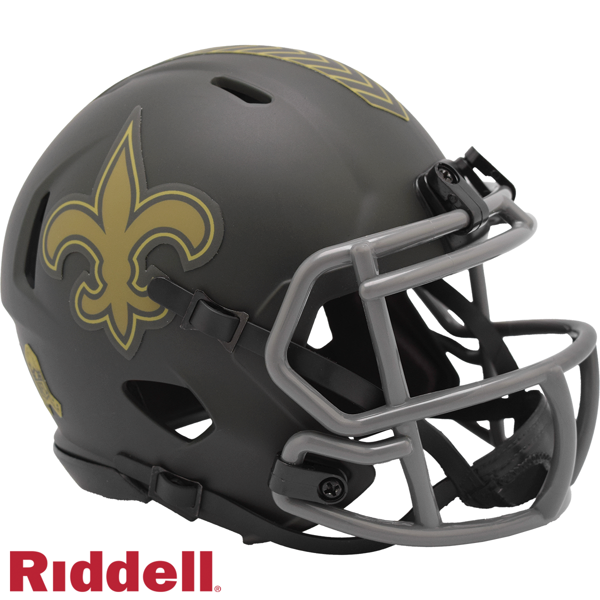 New Orleans Saints Helmet Riddell Replica Mini Speed Style Salute To Service 2025