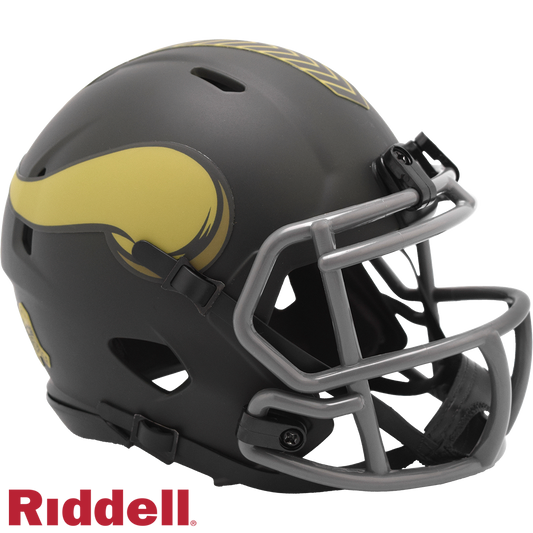 Minnesota Vikings Helmet Riddell Replica Mini Speed Style Salute To Service 2025