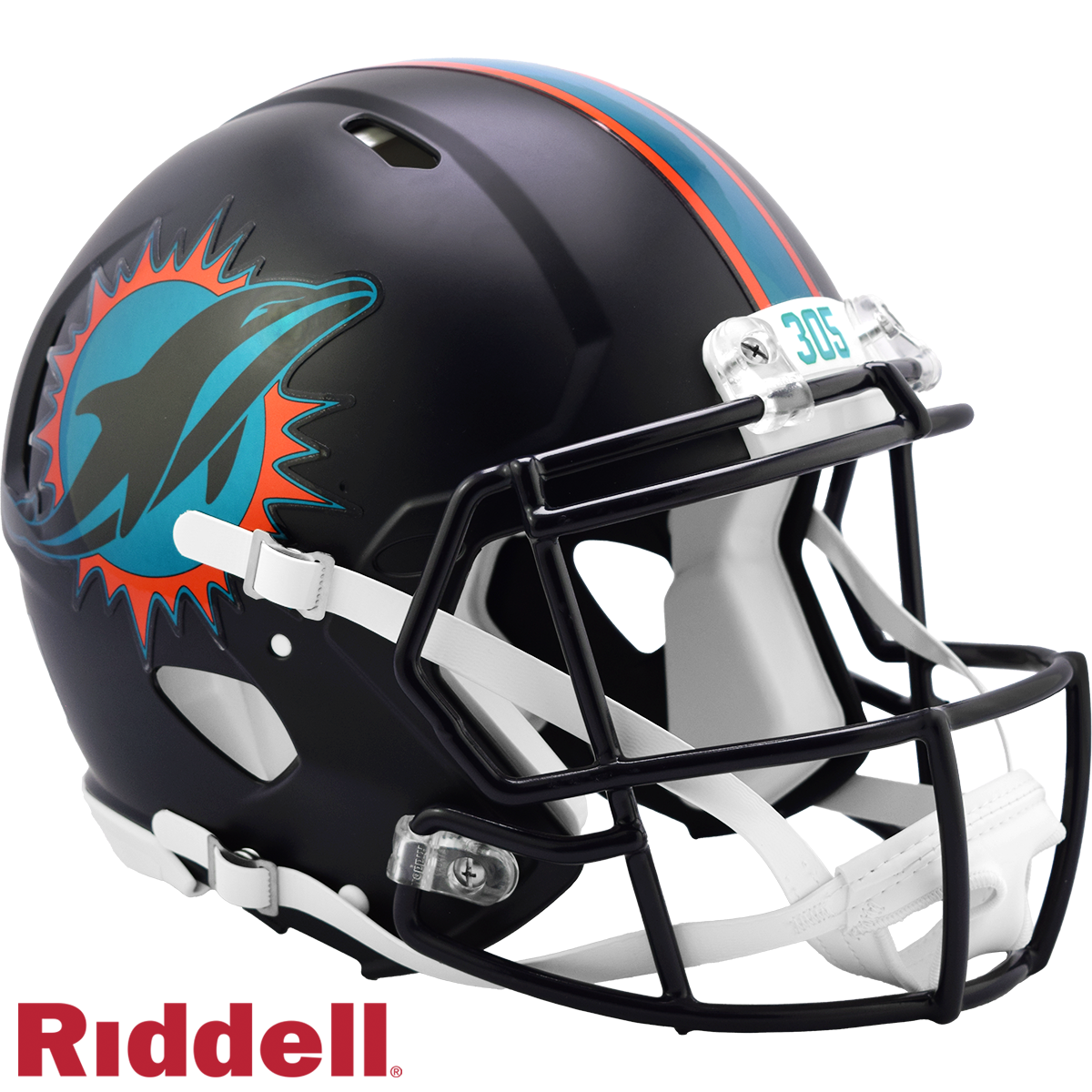 Miami Dolphins Helmet Riddell Authentic Full Size Speed Style Rivalry Alternate 2025 - Special Order