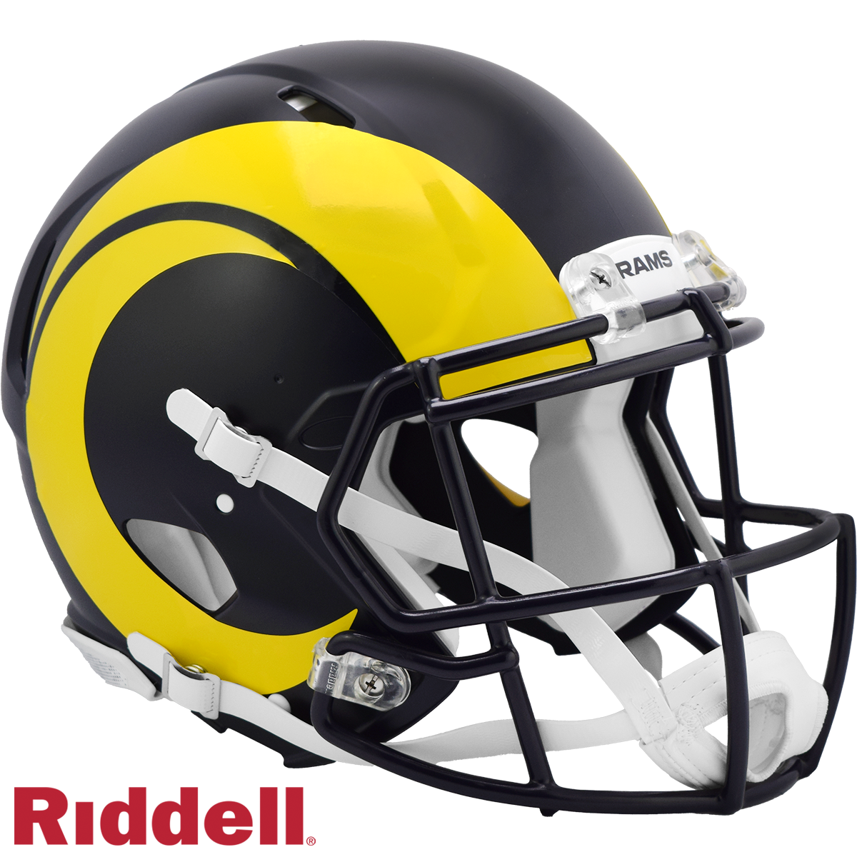 Los Angeles Rams Helmet Riddell Authentic Full Size Speed Style Rivalry Alternate 2025 - Special Order