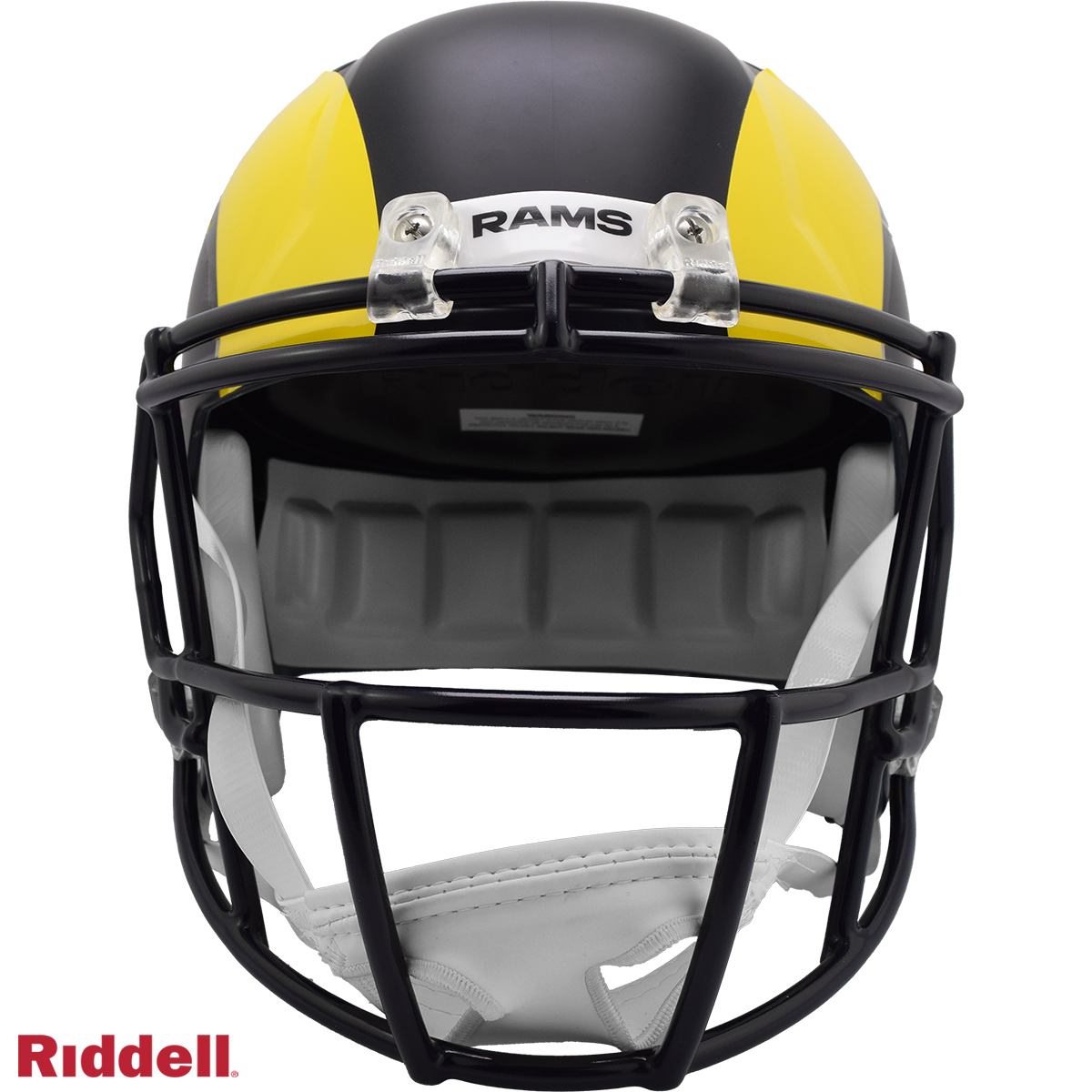 Los Angeles Rams Helmet Riddell Replica Full Size Speed Style Rivalry ...