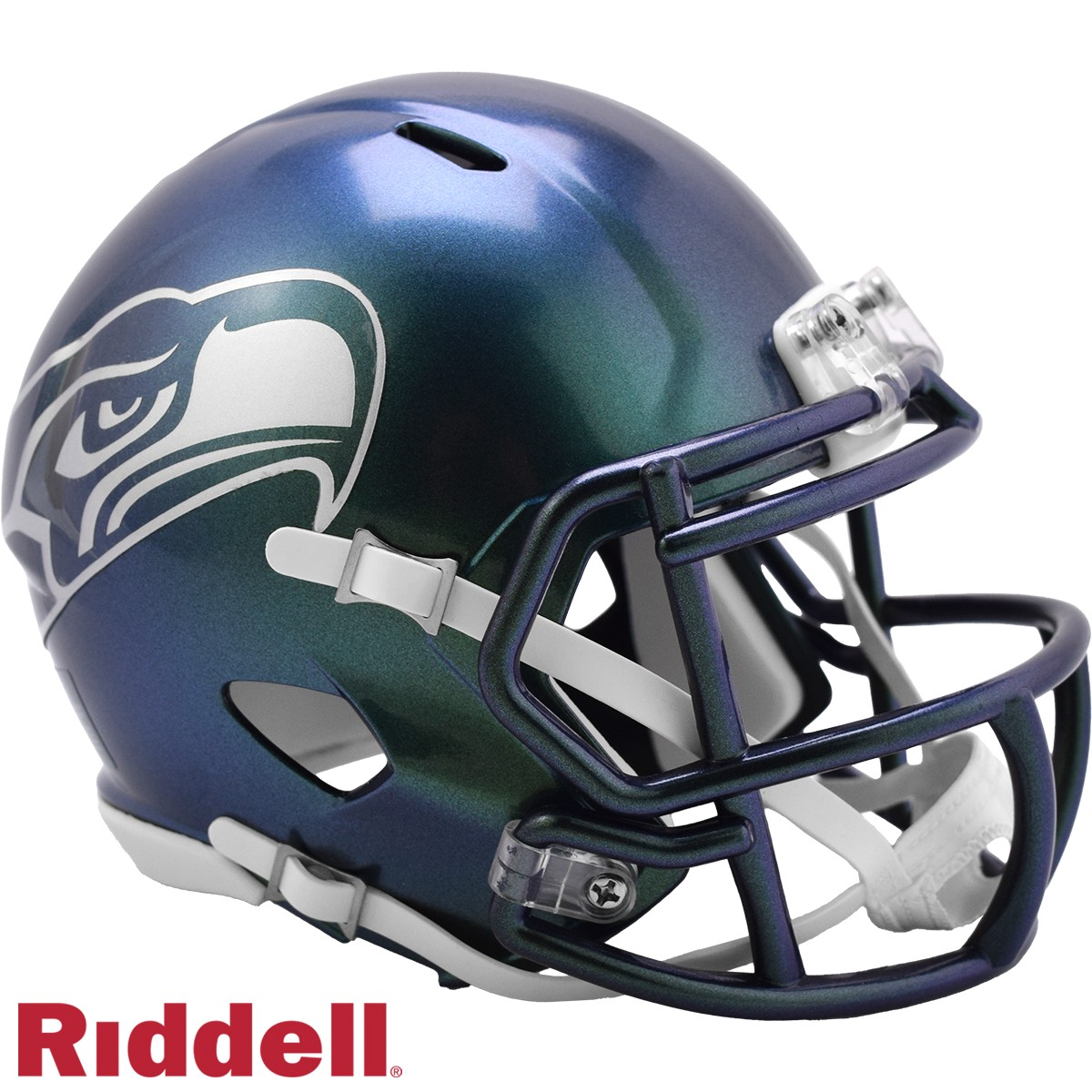 Seattle Seahawks Helmet Riddell Replica Mini Speed Style Rivalry Alternate 2025 Periodic Restock