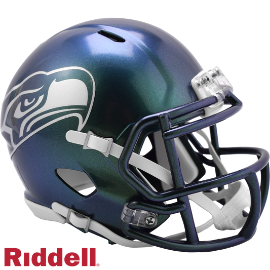 Seattle Seahawks Helmet Riddell Replica Mini Speed Style Rivalry Alternate 2025 Periodic Restock