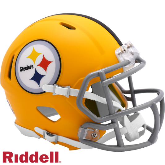 Pittsburgh Steelers Helmet Riddell Replica Mini Speed Style On-Field Alternate 2025 Periodic Restock