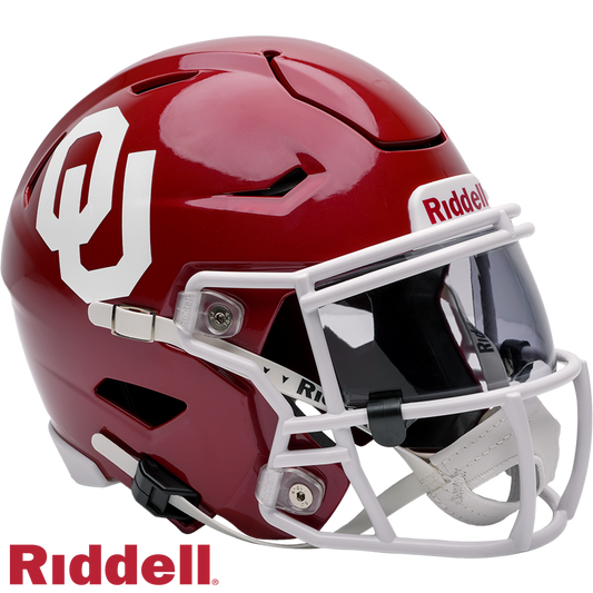 Oklahoma Sooners Helmet Riddell Replica Mid-Size MIDI SpeedFlex Style