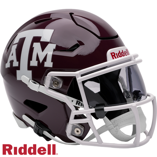 Texas A&M Aggies Helmet Riddell Replica Mid-Size MIDI SpeedFlex Style