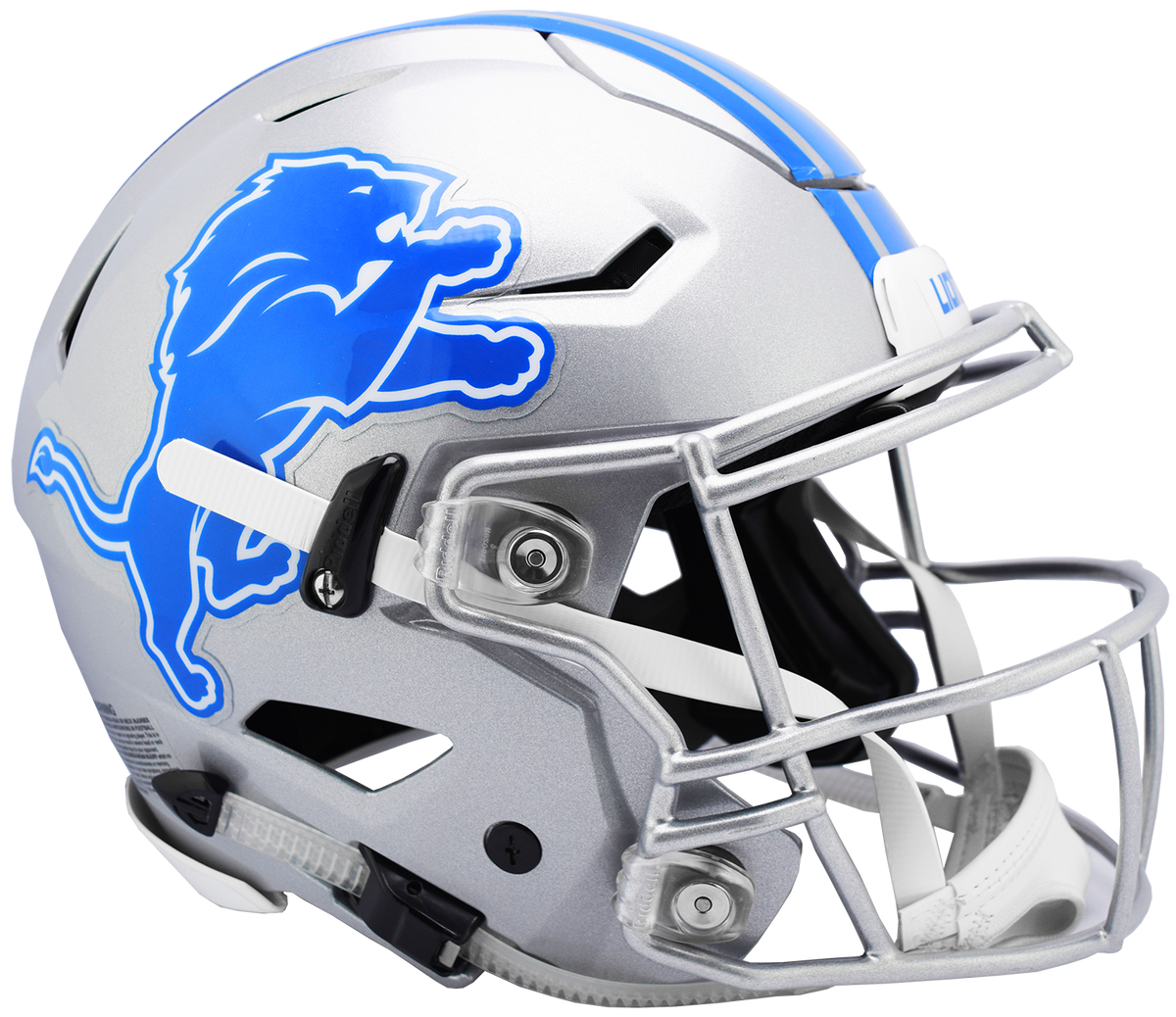 Detroit Lions Helmet Riddell Authentic Full Size SpeedFlex Style 2017-2023 Throwback - Special Order