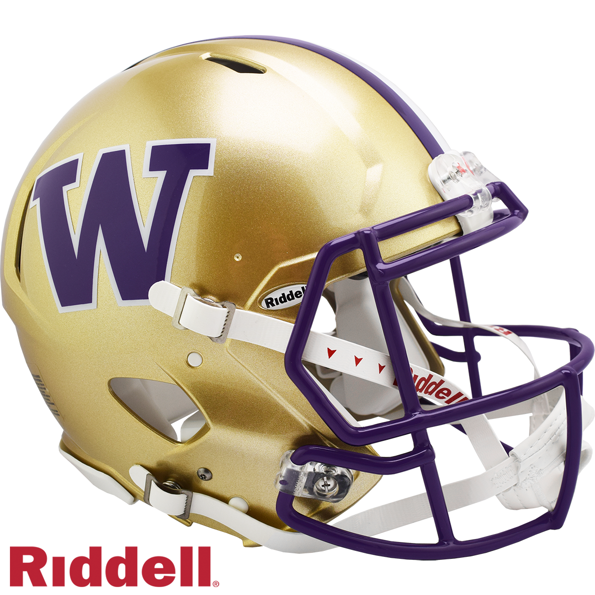 Washington Huskies Helmet Riddell Authentic Full Size Speed Style - Special Order
