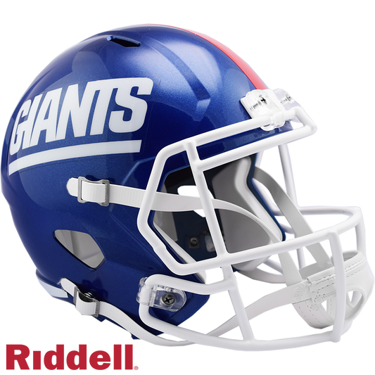 New York Giants Helmet Riddell Replica Full Size Speed Style Color Rush - Special Order