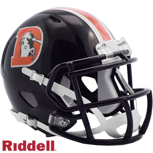 Denver Broncos Helmet Riddell Replica Mini Speed Style Color Rush Periodic Restock