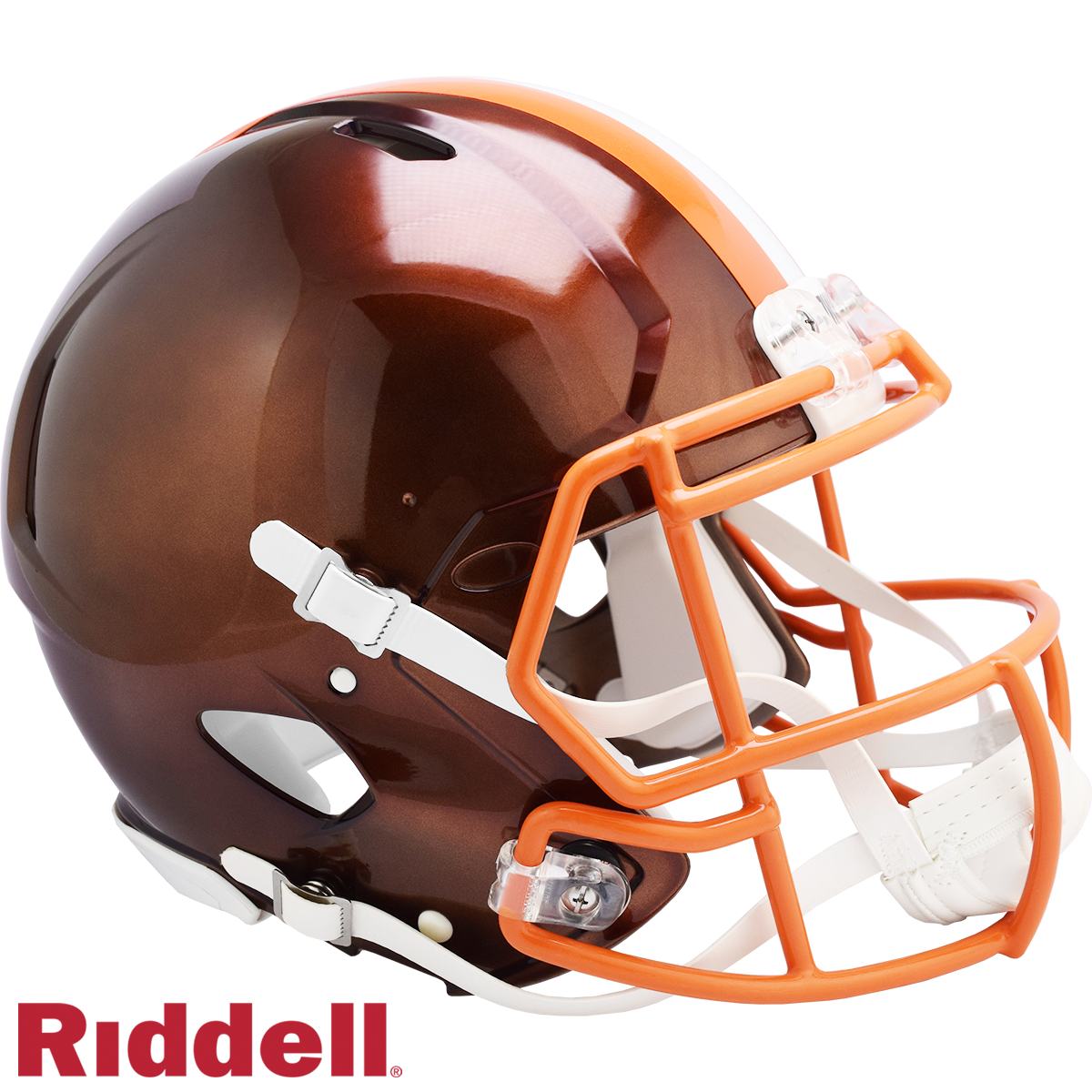Cleveland Browns Helmet Riddell Authentic Full Size Speed Style FLASH Alternate