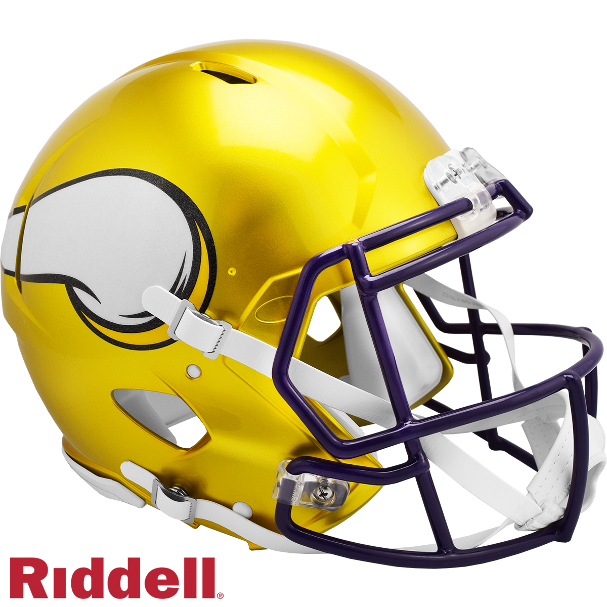 Minnesota Vikings Helmet Riddell Authentic Full Size Speed Style FLASH Alternate