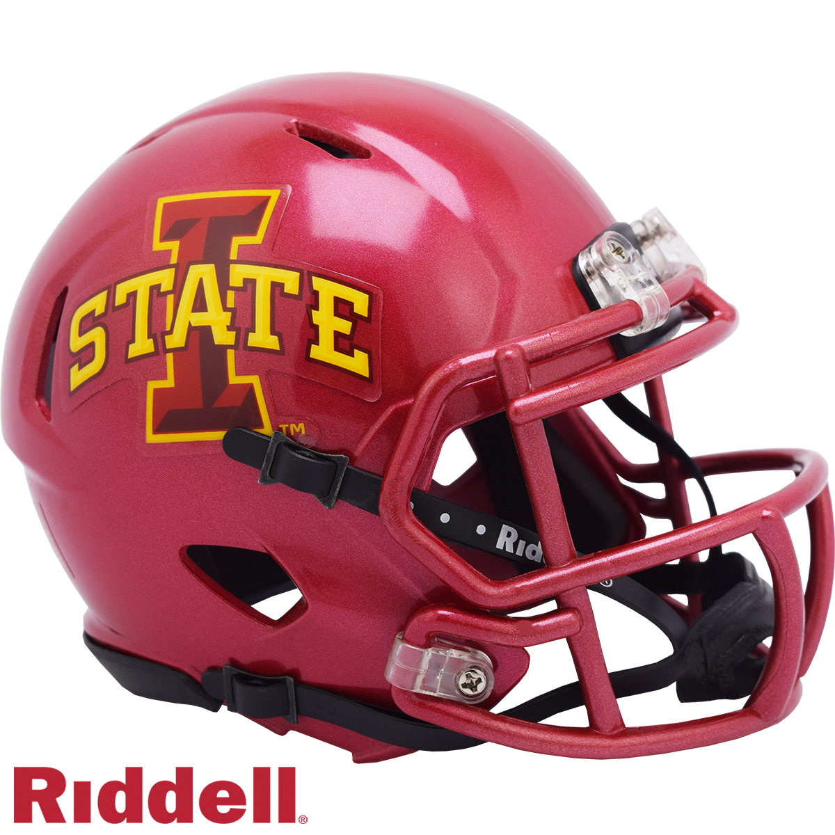 Iowa State Cyclones Helmet Riddell Replica Mini Speed Style Cardinal