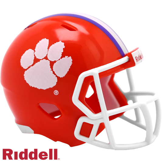 Clemson Tigers Helmet Riddell Pocket Pro Speed Style Periodic Restock