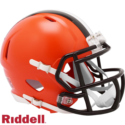 Cleveland Browns Helmet Riddell Replica Mini Speed Style 2020-2023 Throwback Periodic Restock