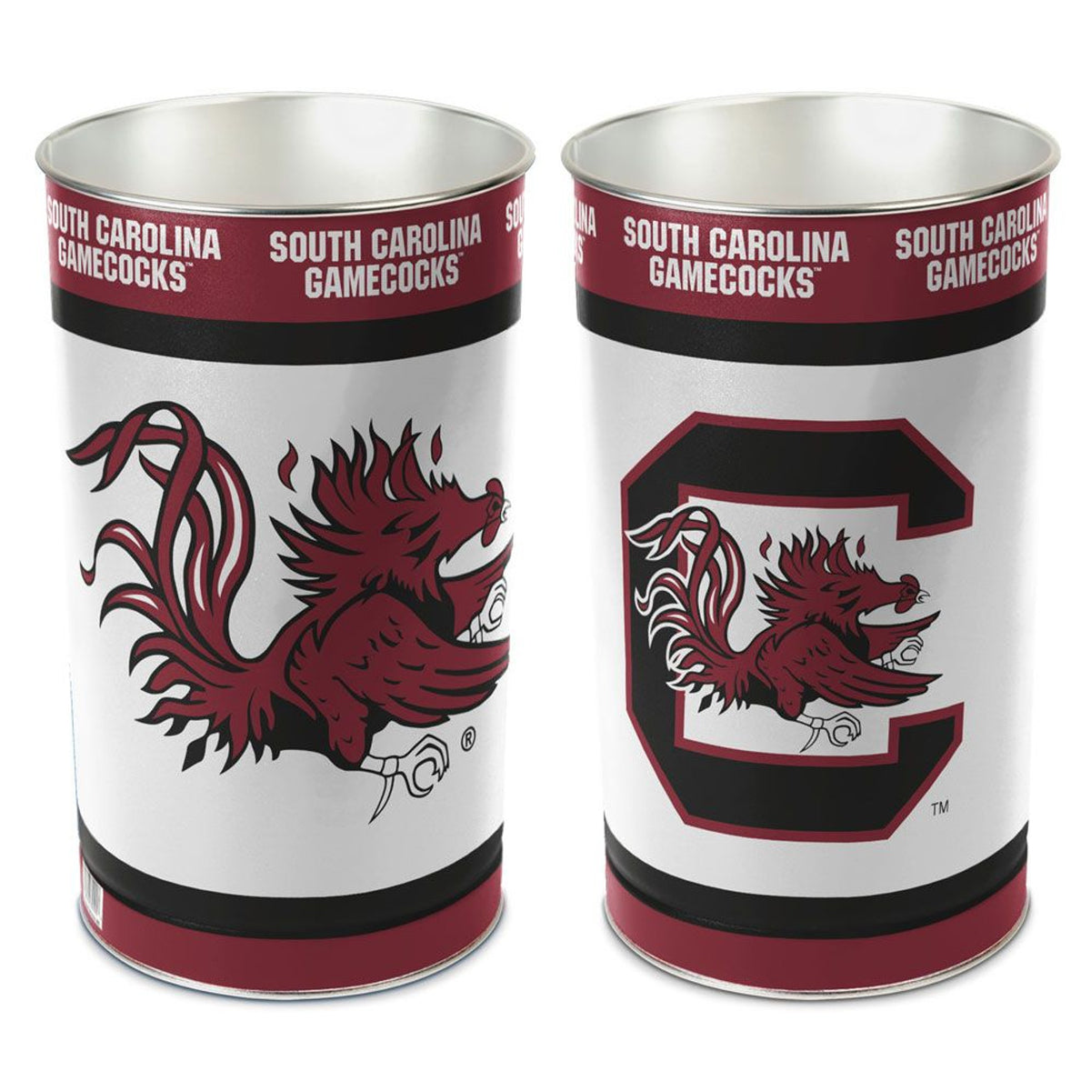 South Carolina Gamecocks Wastebasket 15 Inch - Periodic Restock