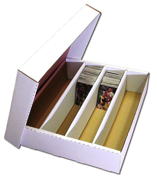 Cardboard - 3200 Count Storage Box 4 Row (Bundle of 25)